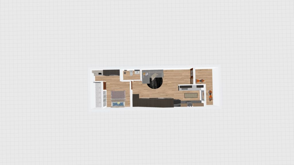16*47 House  Layout 3d design renderings