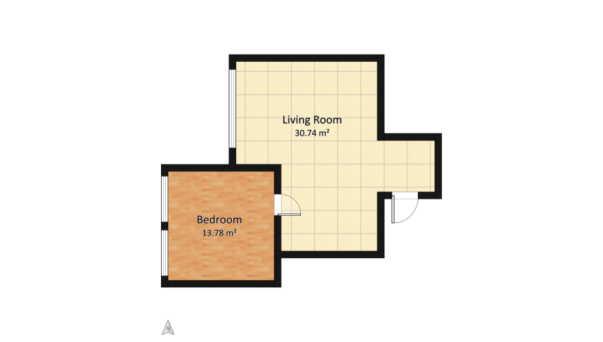 The Beginner Guide floor plan 44.53