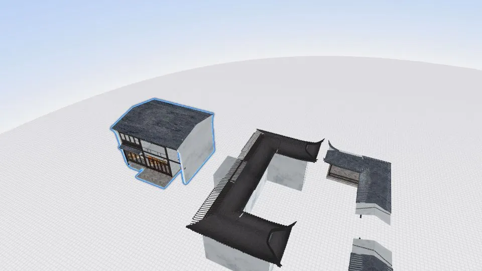 Palace 3d design renderings