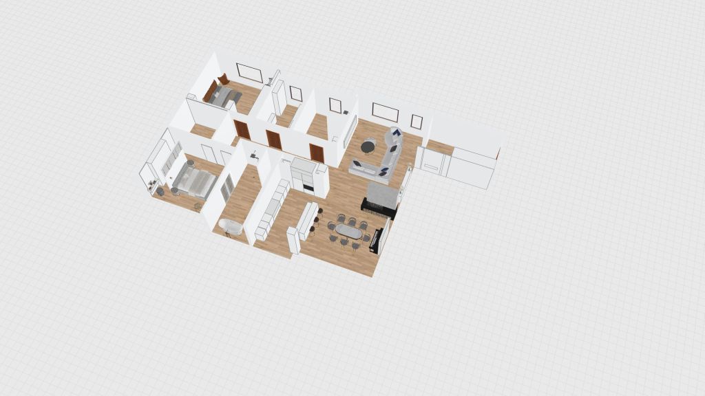 клубный дом 34 3d design renderings