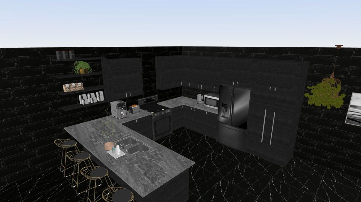 the dungeon kitchen_copy design ideas & pictures (40 sqm)Homestyler