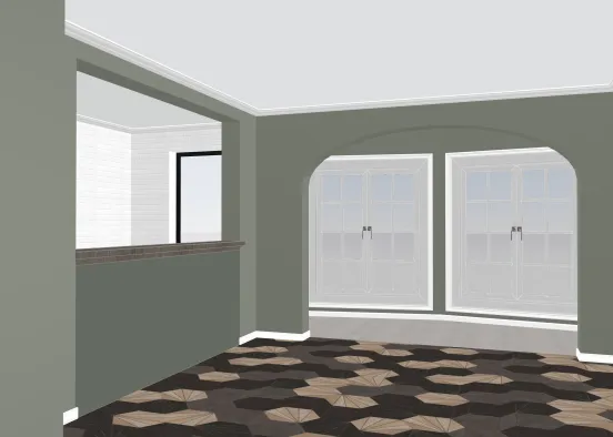 # Room 3 - Honeycomb Element Design Rendering
