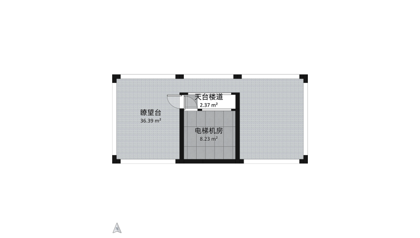 芦花村二组 floor plan 1048.68