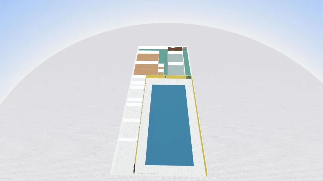 Pool 3d design renderings