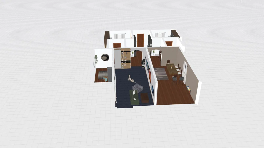 Basic floor plan_copy 3d design renderings