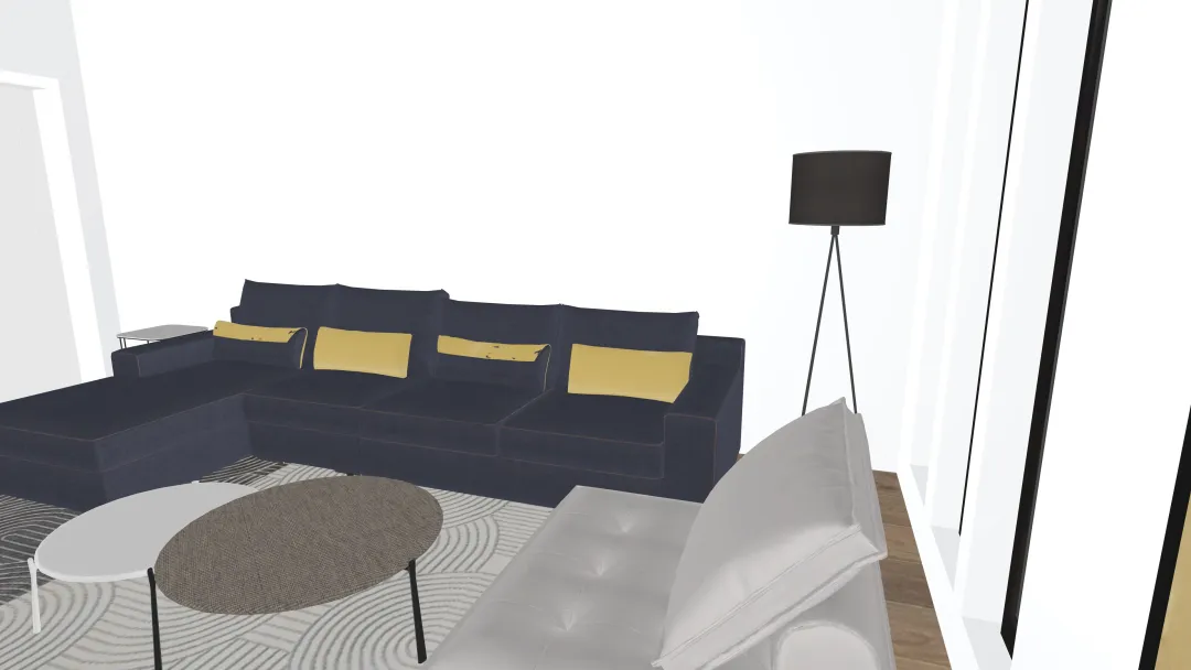 salón juvenil 3d design renderings