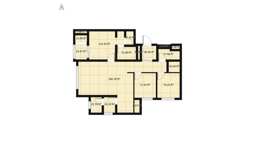 행복주택 (2021) floor plan 90.1