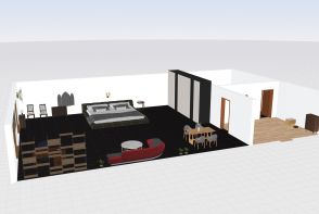 Copy  план моей комнаты в общежитии Design Rendering