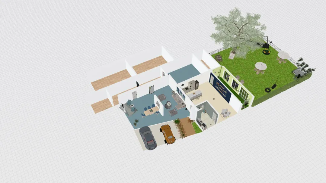 casa dos sonhos da n barbie (n finalizada) 3d design renderings