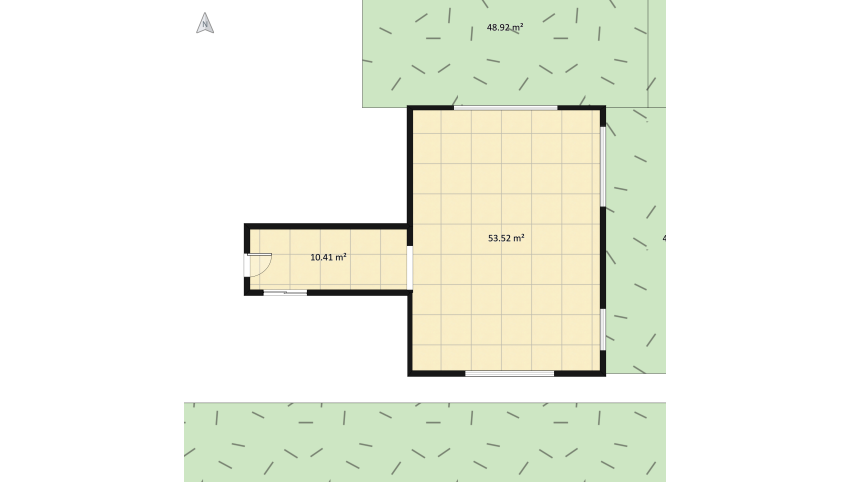 Living room floor plan 118.4