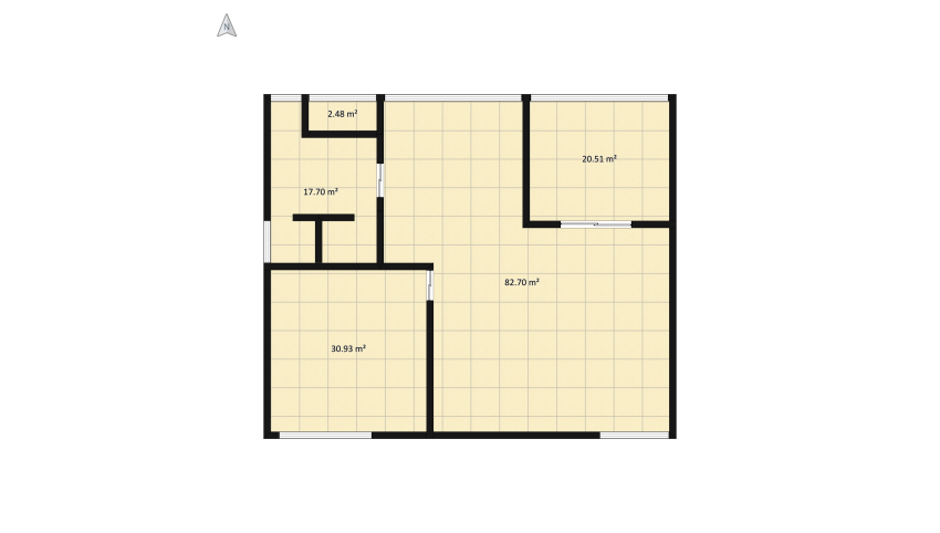 luxurius apartment floor plan 167.71